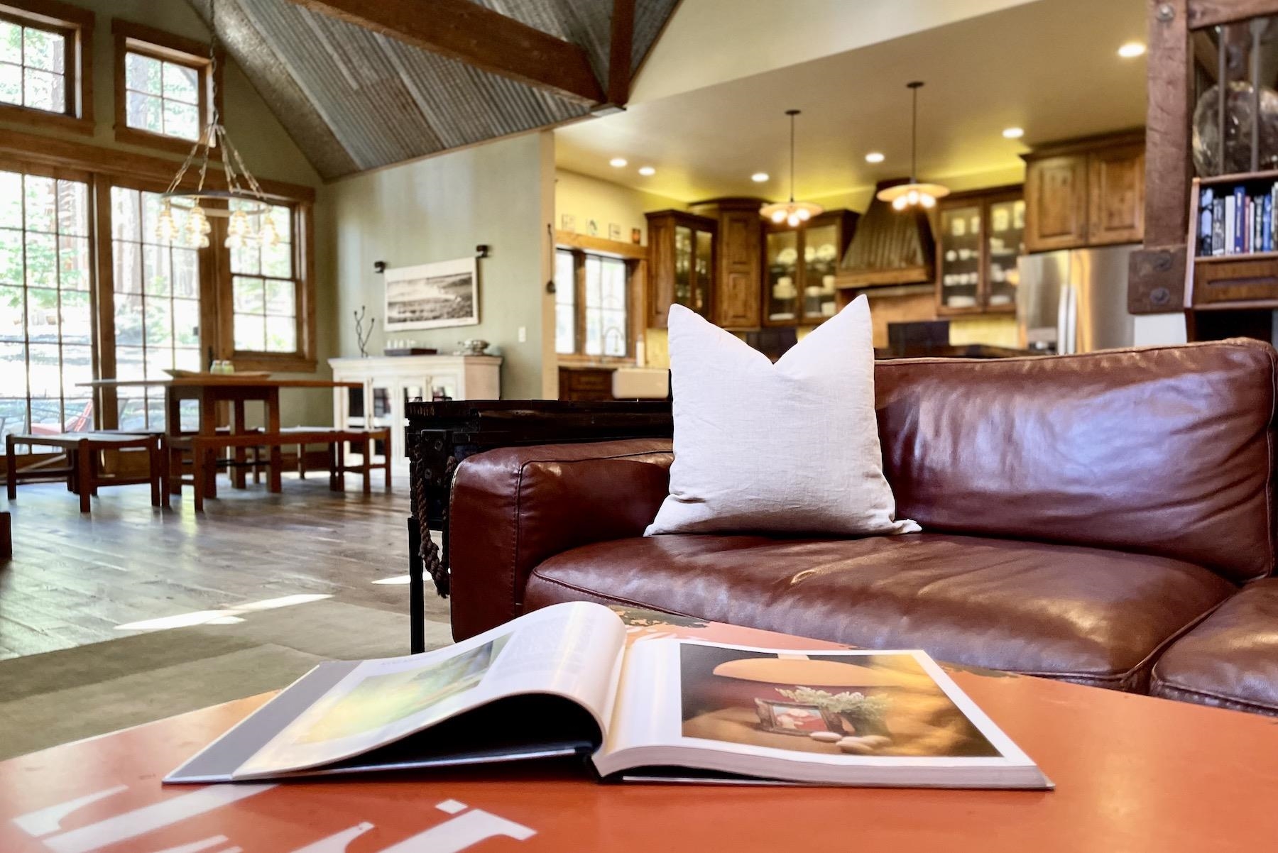 12726 Granite Drive Truckee, CA 96161 - Photo 11 of 21 a living room with furniture pool table and a large window