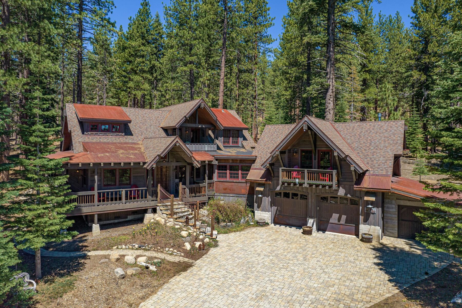 12726 Granite Drive Truckee, CA 96161 - Photo 2 of 21 an outdoor space with seating area and trees around
