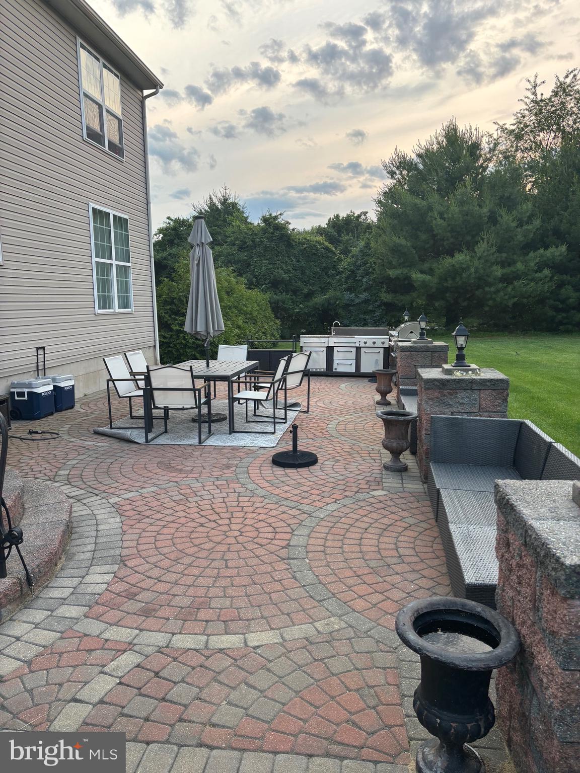 106 Coventry Lane Swedesboro, NJ 08085 - Photo 35 of 38 a view of a backyard with sitting area