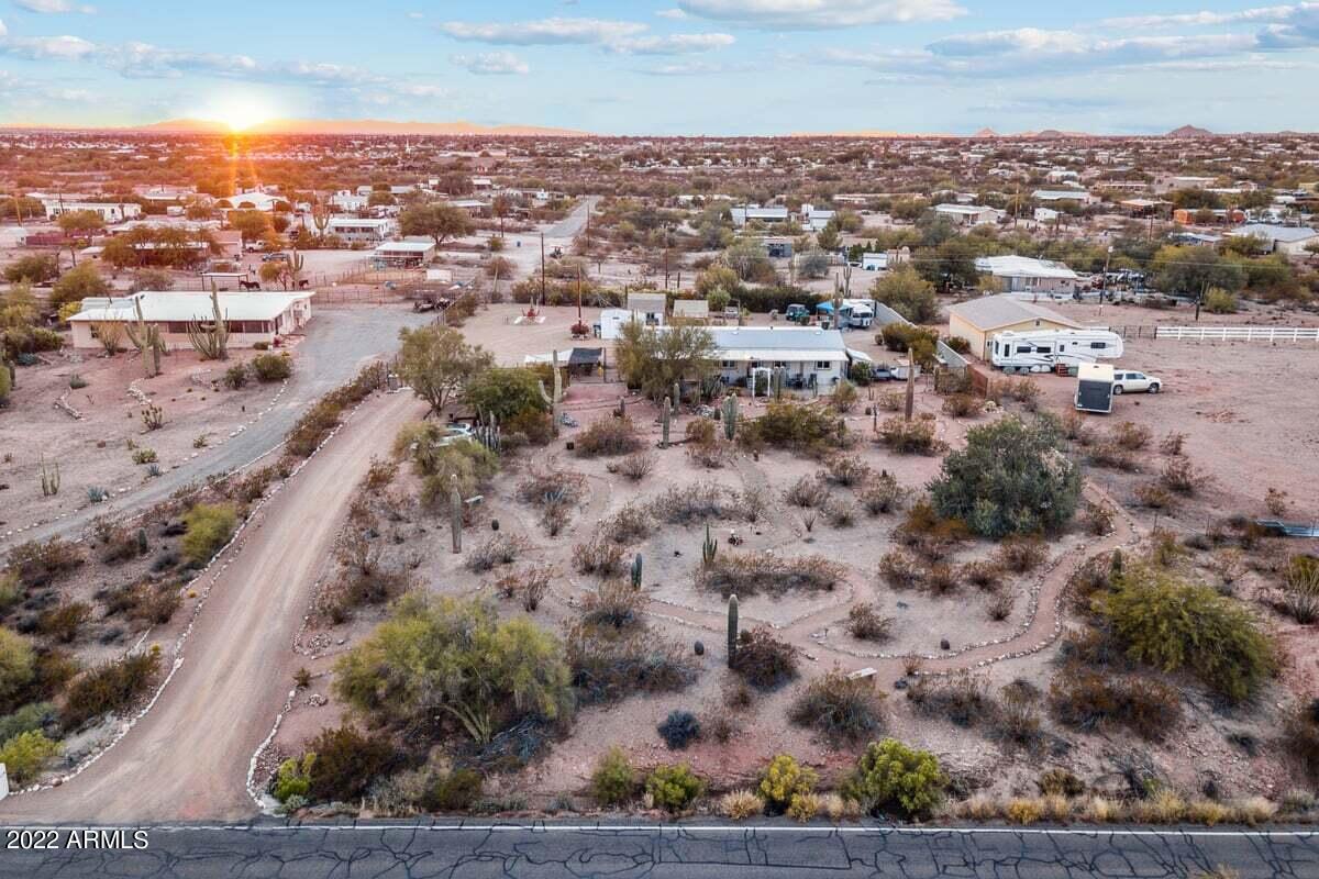 1762 South Goldfield Road Apache Junction, AZ 85119 - Photo 3 of 32 Aerial Front Exterior