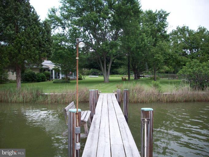 6758 Edge Road Royal Oak, MD 21662 - Photo 2 of 8 4'Mean low water at Bailey built dock
