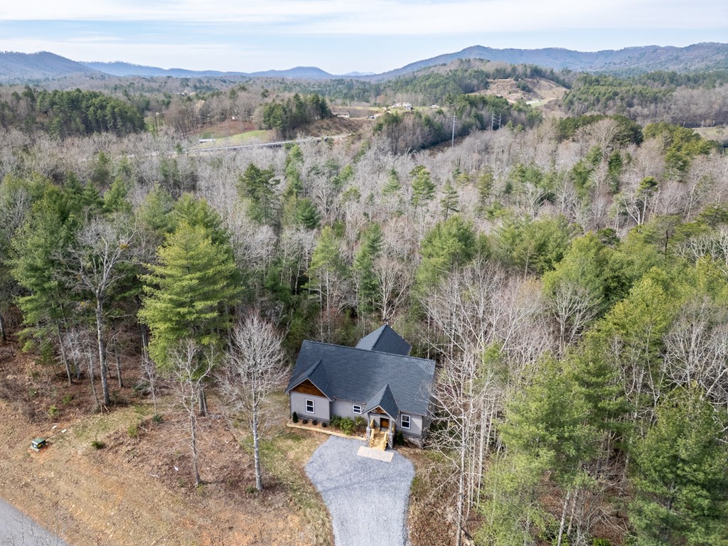325 River Mountain Road Murphy, NC 28906 - Photo 40 of 57 a view of a mountain with a outdoor space