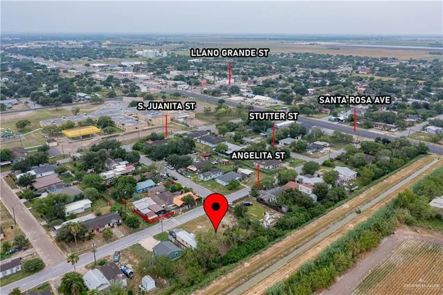 an aerial view of city