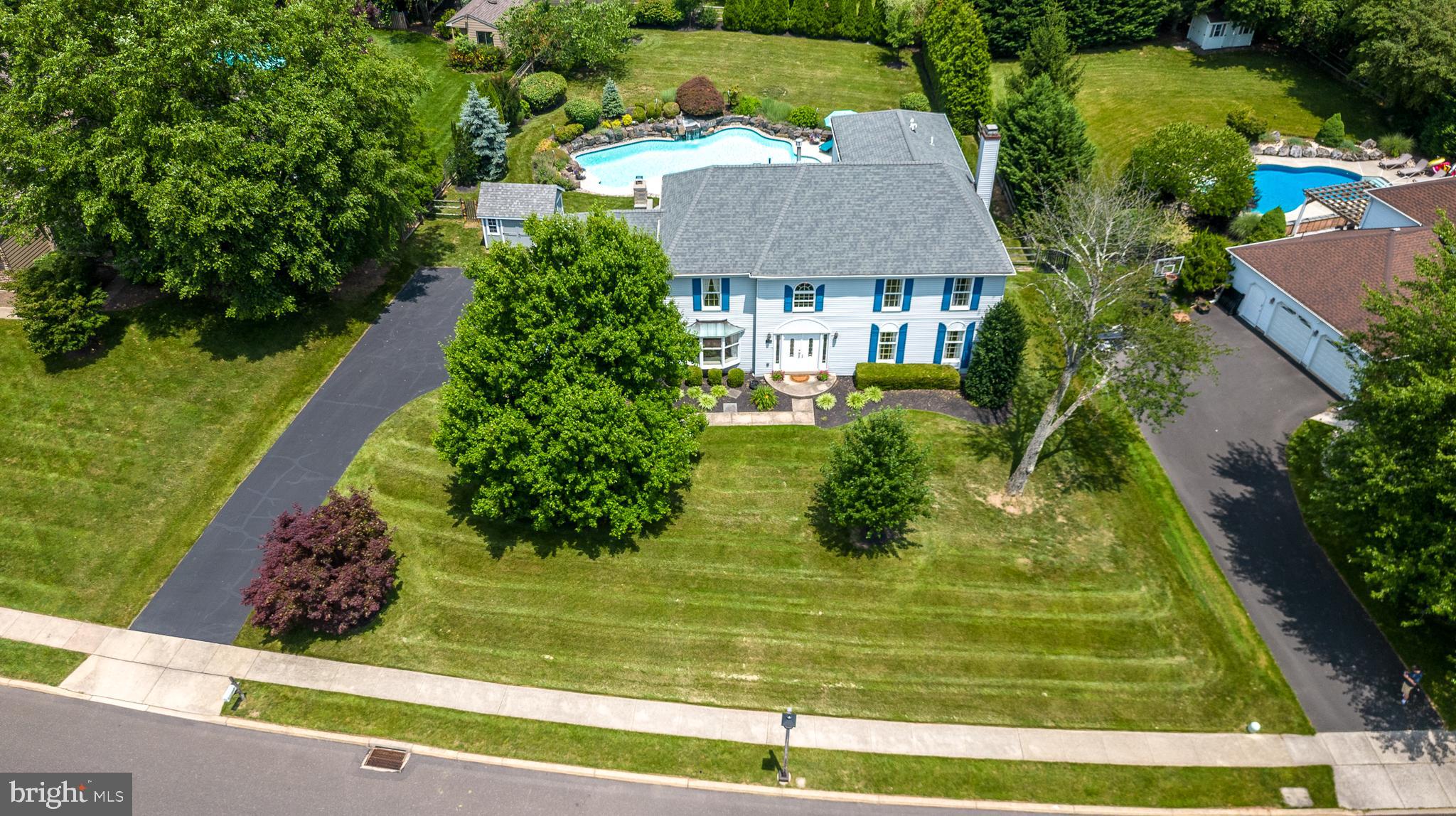 728 Signal Hill Road Dresher, PA 19025 - Photo 2 of 100 Front view of your new home