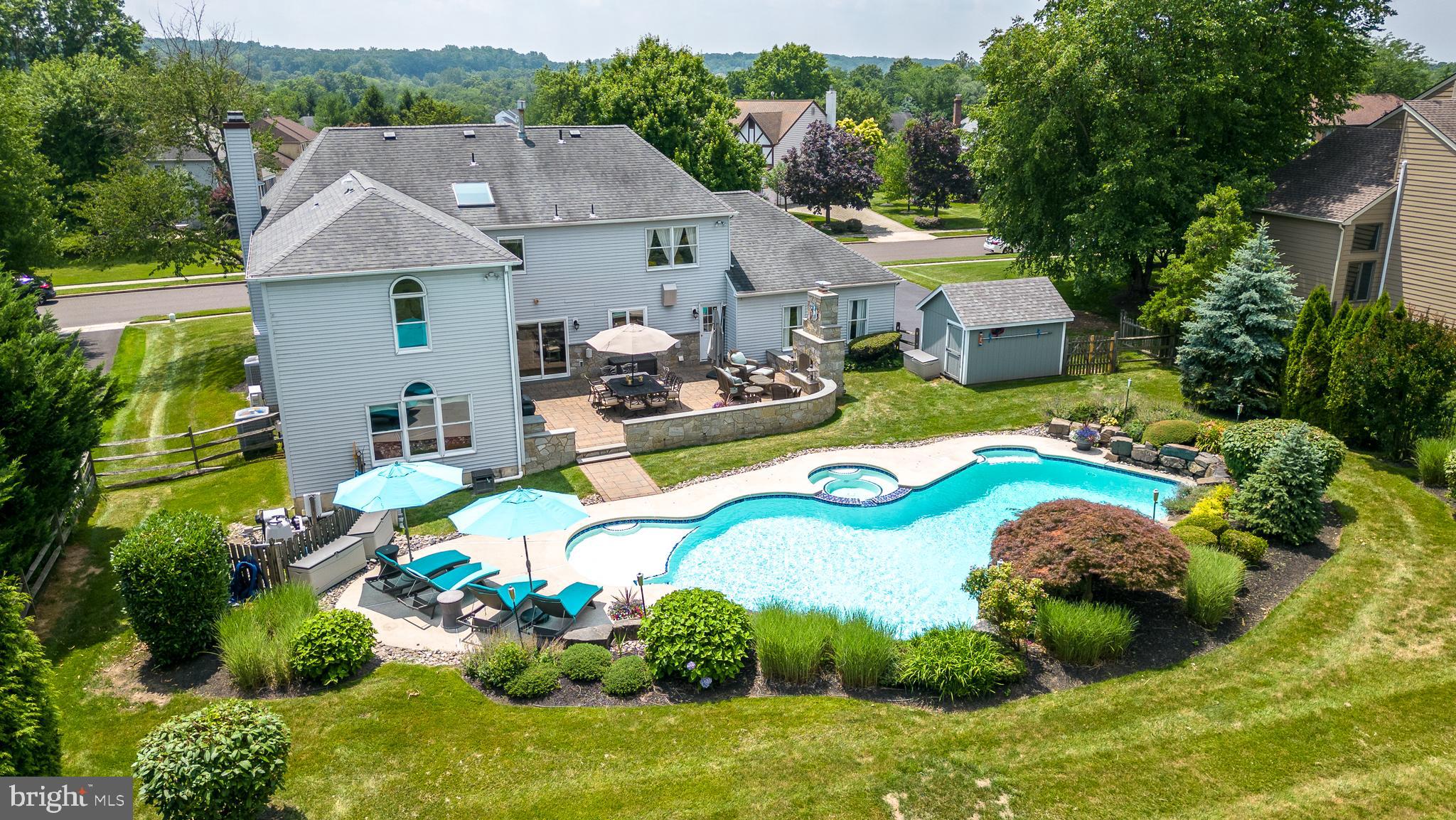 728 Signal Hill Road Dresher, PA 19025 - Photo 6 of 100 The backyard oasis of your new home