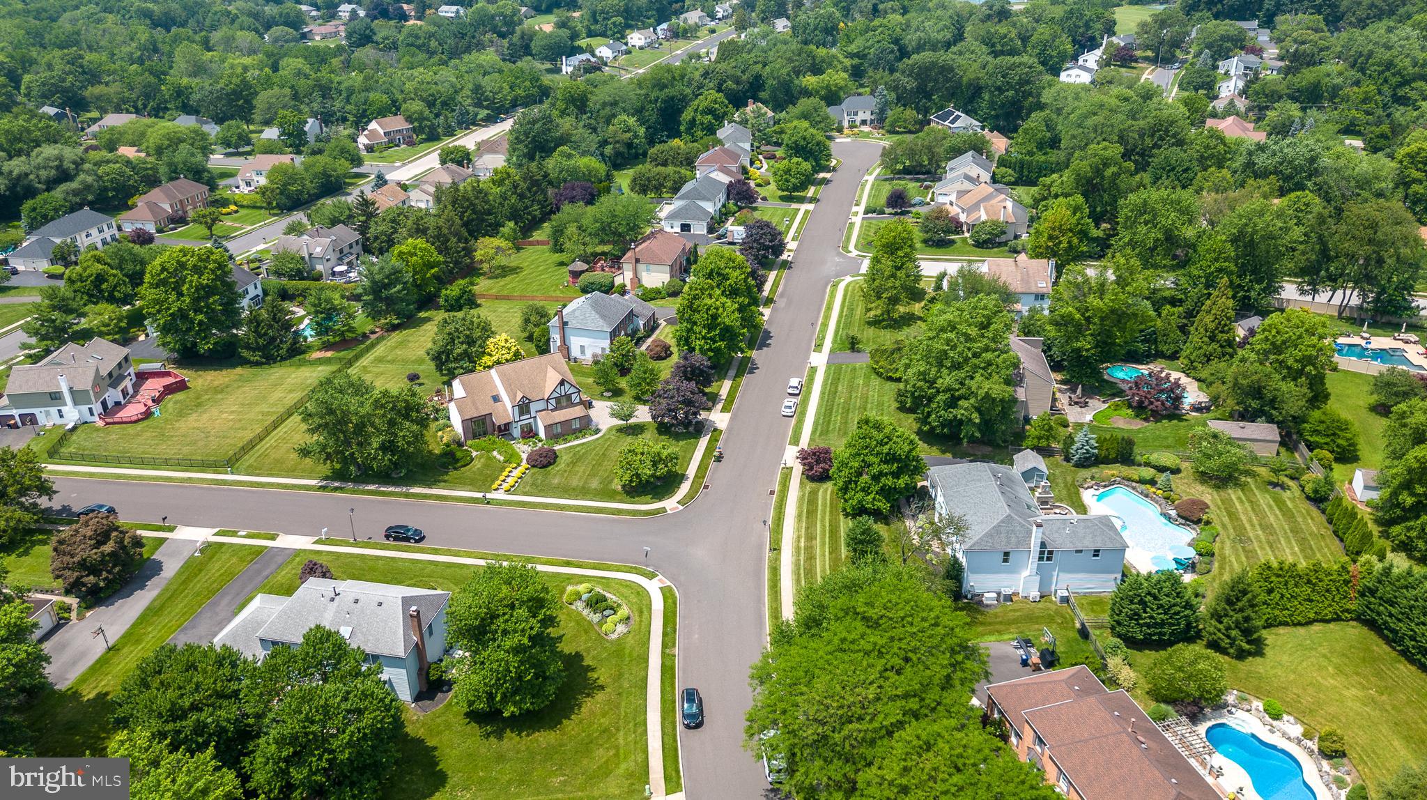 728 Signal Hill Road Dresher, PA 19025 - Photo 92 of 100 Aerial view