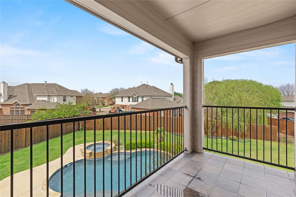 613 Windward Drive Murphy, TX 75094 - Photo 8 of 37 a view of city from a balcony