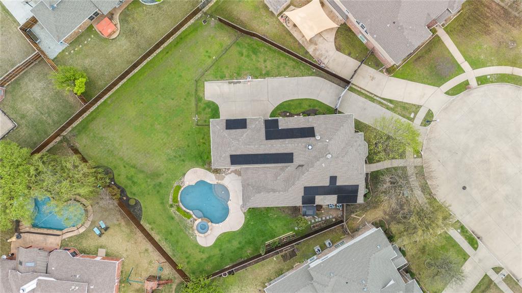 613 Windward Drive Murphy, TX 75094 - Photo 10 of 37 an aerial view of a house with outdoor space