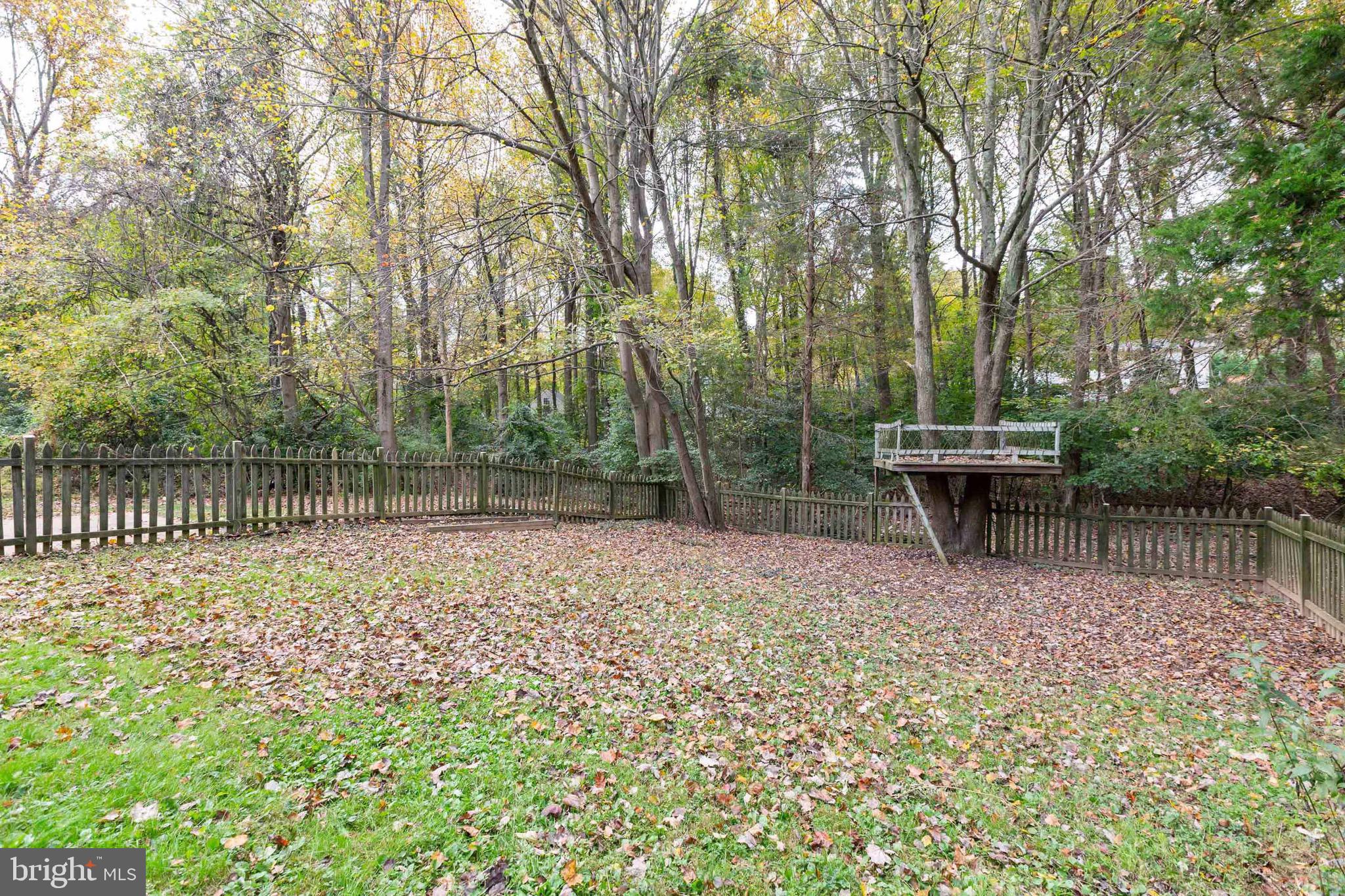 2824 Rifle Ridge Road Oakton, VA 22124 - Photo 41 of 50 Fantastic fenced yard with tree house