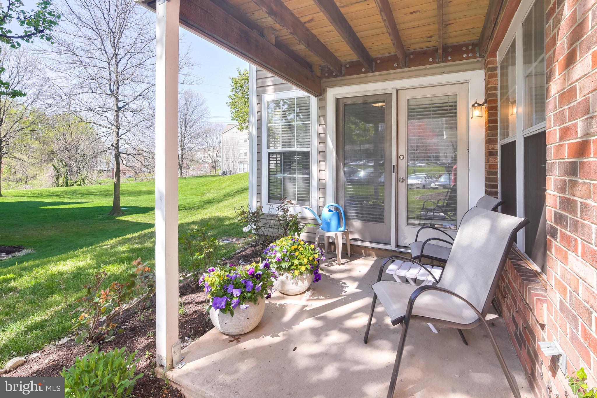 6375 Greenfield Road, Unit 1504 Elkridge, MD 21075 - Photo 24 of 27 Relax on the rear patio