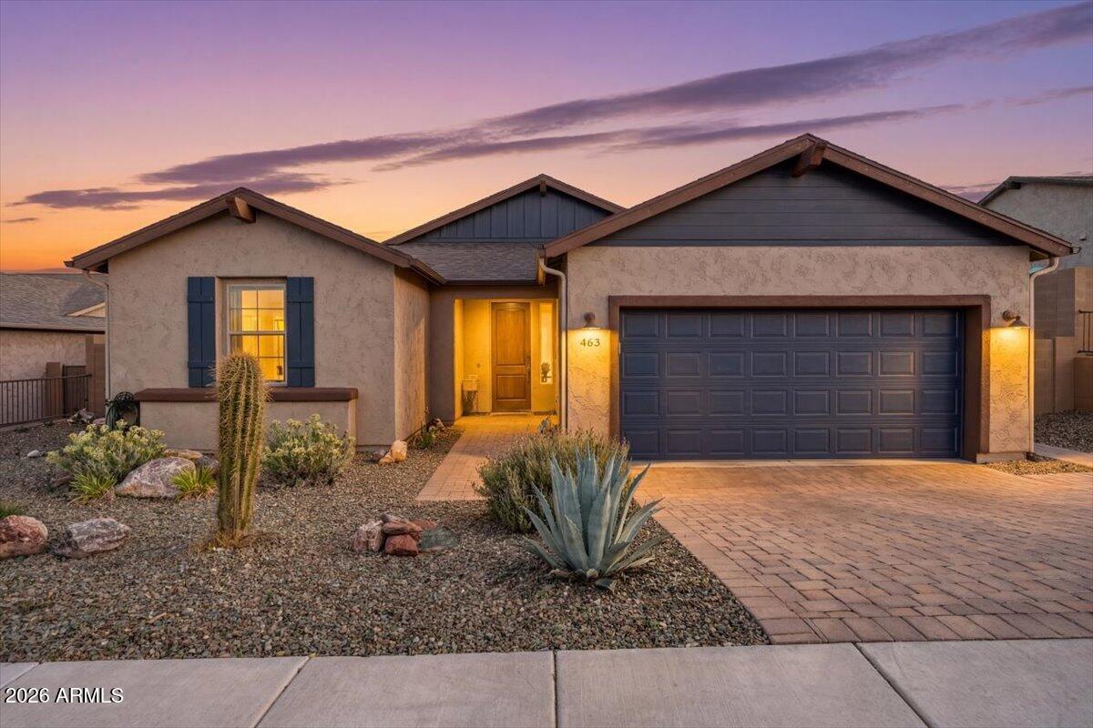 463 Cleopatra Hill Road Clarkdale, AZ 86324 - Photo 1 of 44 01-Front Twilight