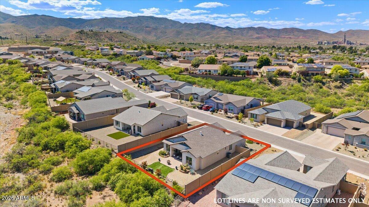 463 Cleopatra Hill Road Clarkdale, AZ 86324 - Photo 44 of 44 44-Aerial Lines