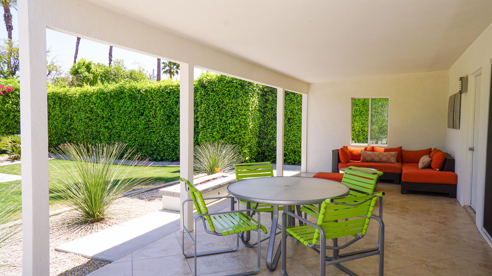 37356 Palmdale Road Rancho Mirage, CA 92270 - Photo 22 of 27 a view of a dining room with furniture window and outside view