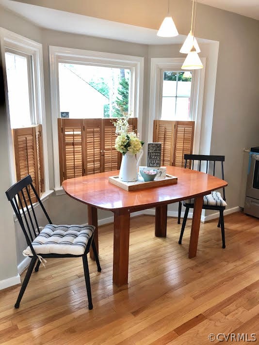 5012 Wilconna Road Chesterfield, VA 23832 - Photo 7 of 14 a view of a dining room with furniture window and wooden floor