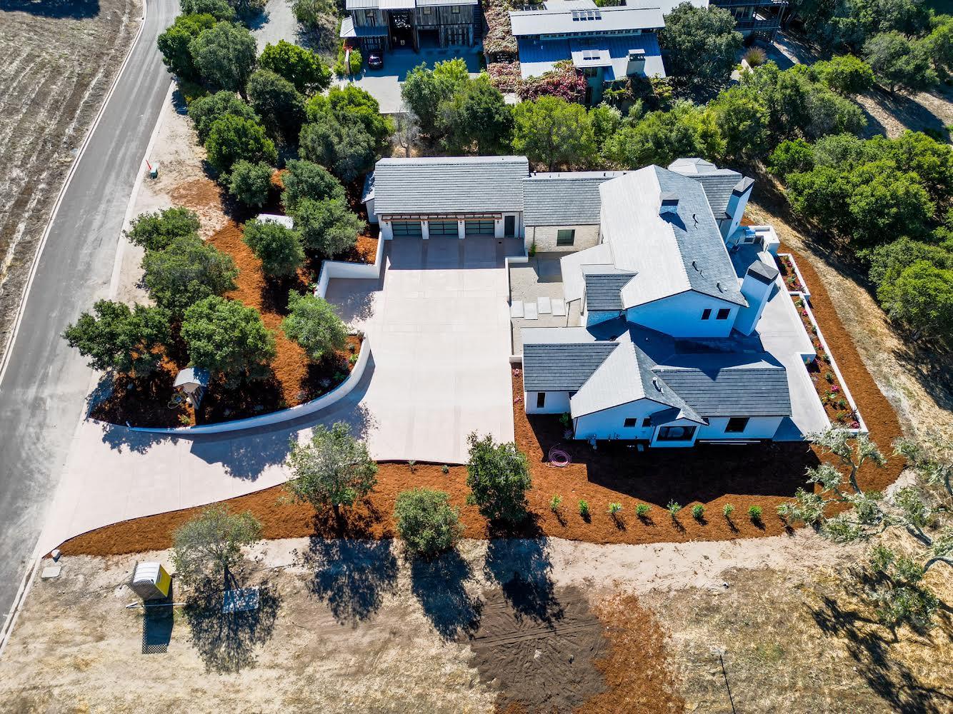 8360 Monterra Views Monterey, CA 93940 - Photo 63 of 82 an aerial view of a house with a yard and wooden fence