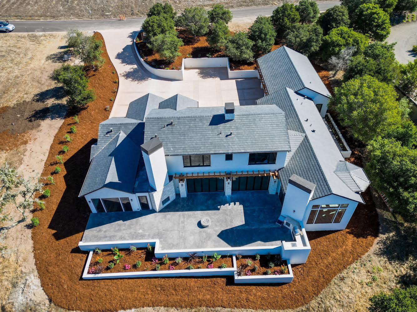 8360 Monterra Views Monterey, CA 93940 - Photo 69 of 82 an aerial view of a house with swimming pool and patio