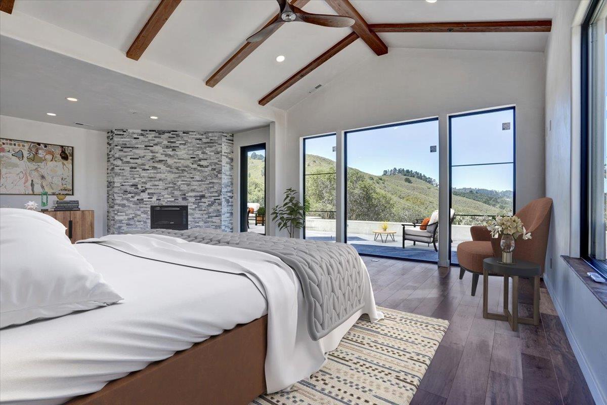 8360 Monterra Views Monterey, CA 93940 - Photo 10 of 82 a spacious bedroom with a large bed and a balcony