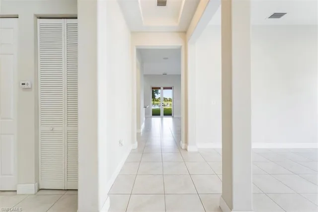 a view of an entryway