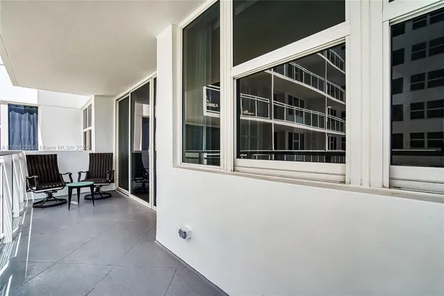 a view of a city and ocean