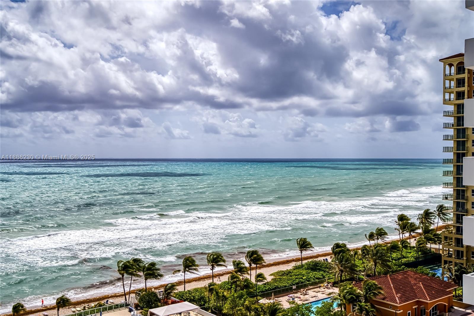 2030 South Ocean Drive, Unit 1118 Hallandale Beach, FL 33009 - Photo 40 of 58 a view of beach and ocean