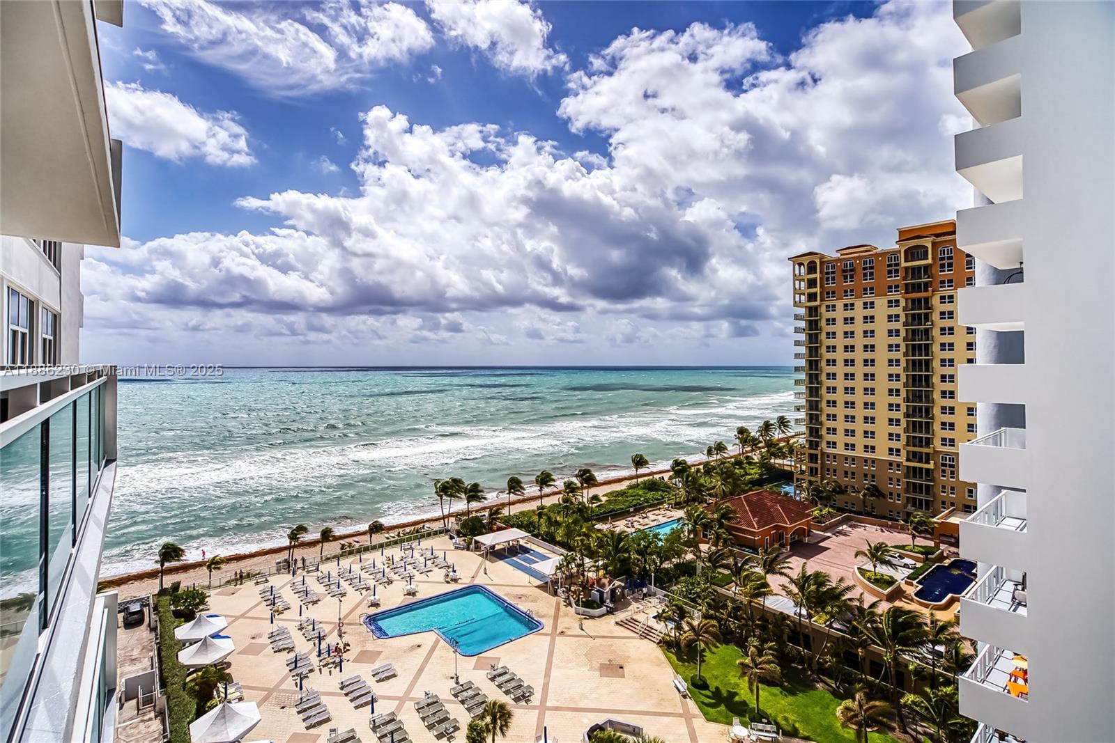 2030 South Ocean Drive, Unit 1118 Hallandale Beach, FL 33009 - Photo 41 of 58 a view of a city and ocean