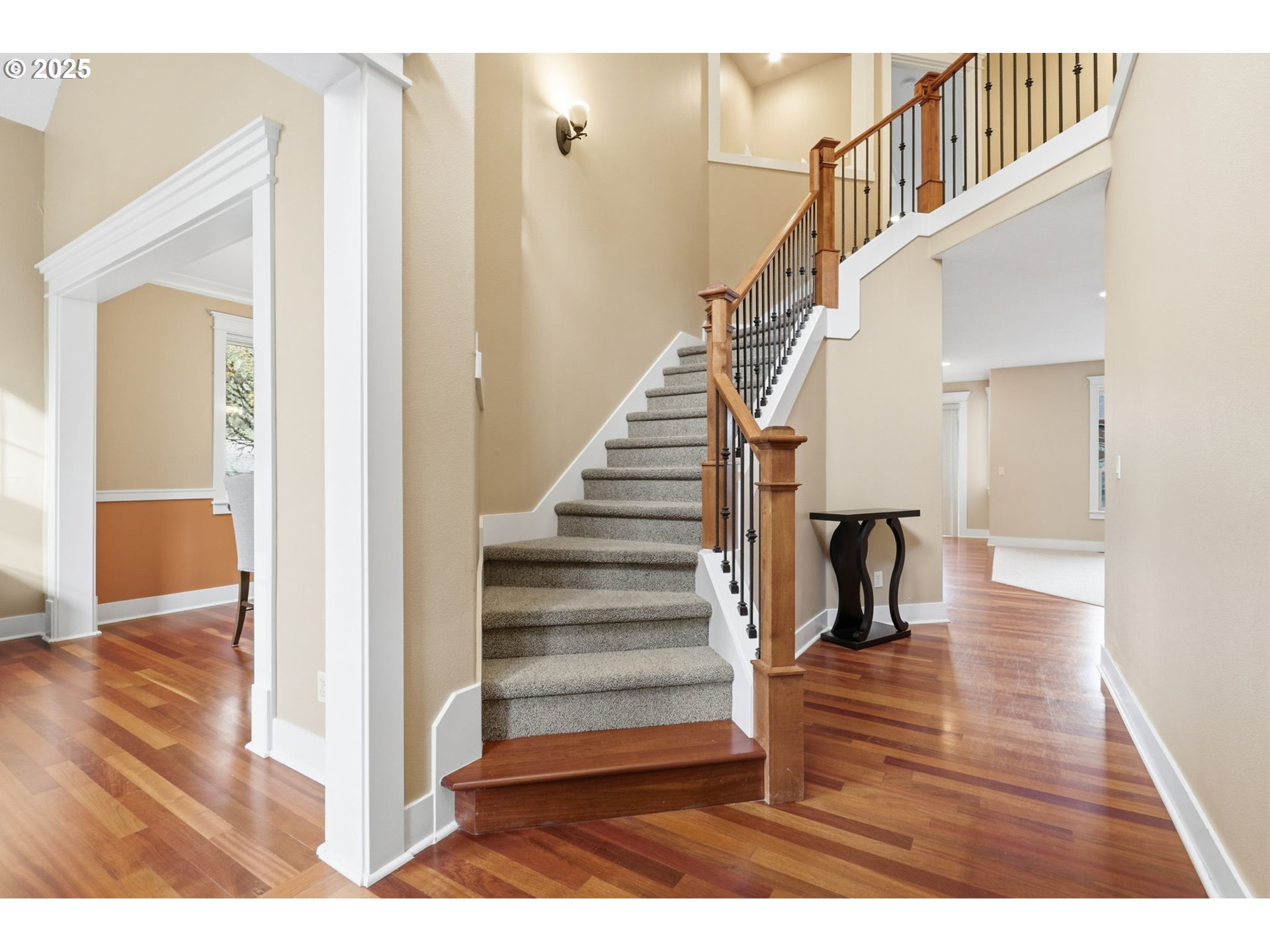 937 Southwest Florence Court Gresham, OR 97080 - Photo 15 of 47 a view of entryway and hall with wooden floor