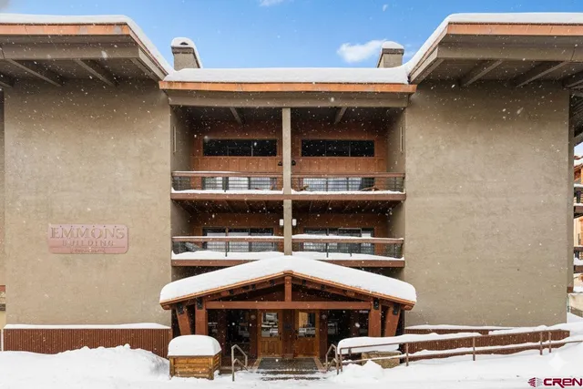 a view of a building with a street