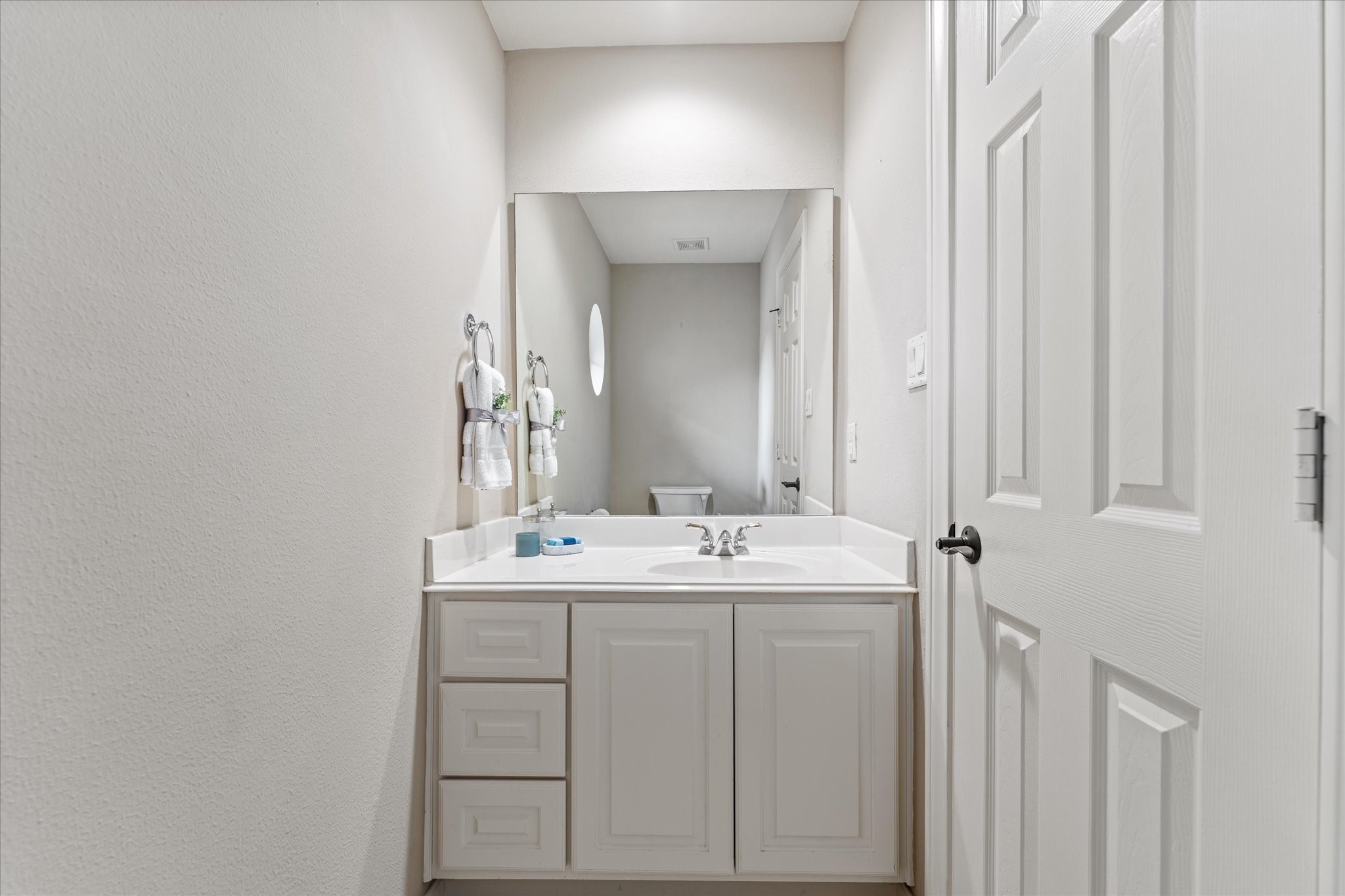 28331 Hollow Springs Lane Spring, TX 77386 - Photo 37 of 49 Half bath in Game/ Media room upstairs!