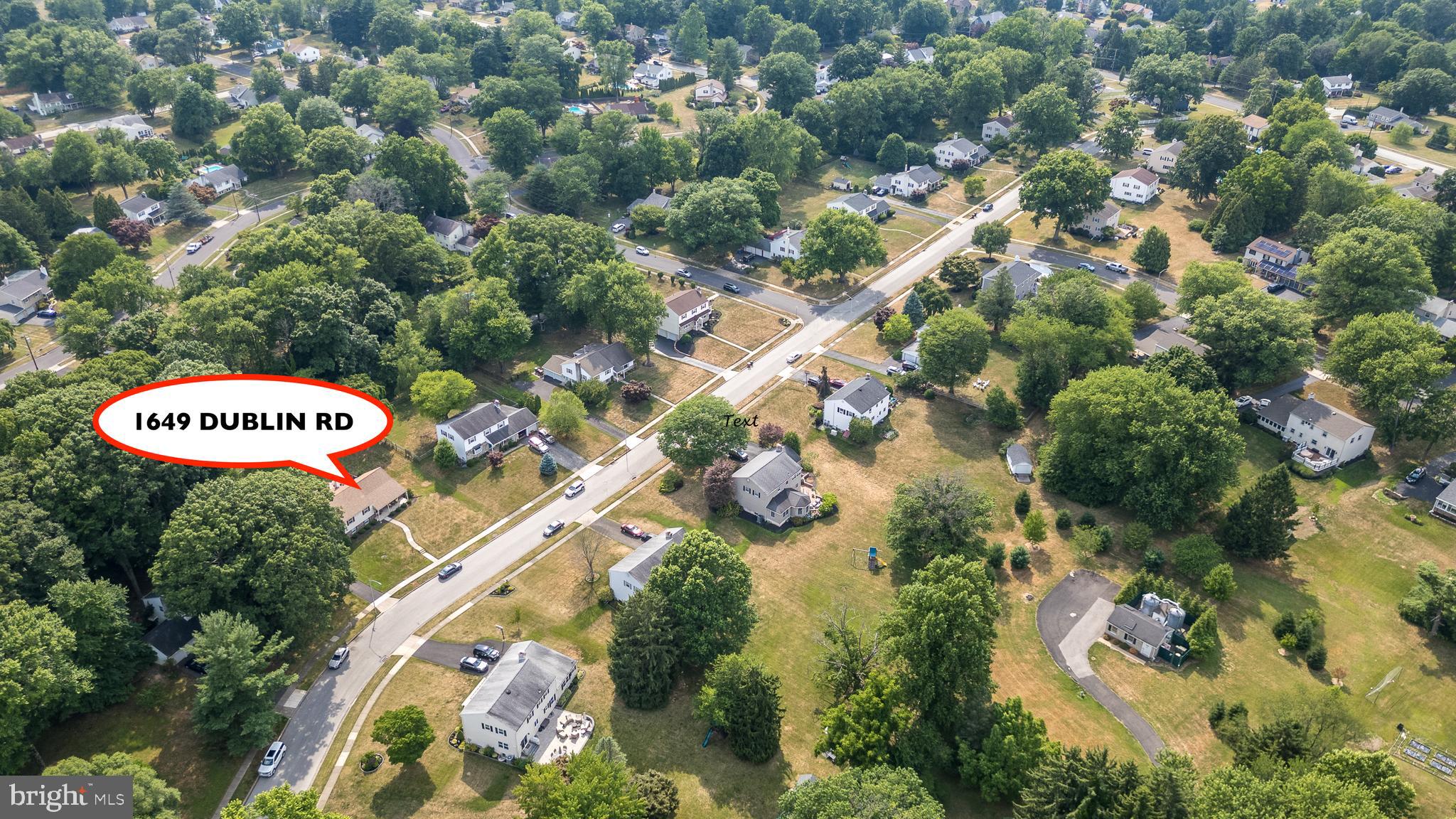 1649 Dublin Road Dresher, PA 19025 - Photo 56 of 63 Aerial view