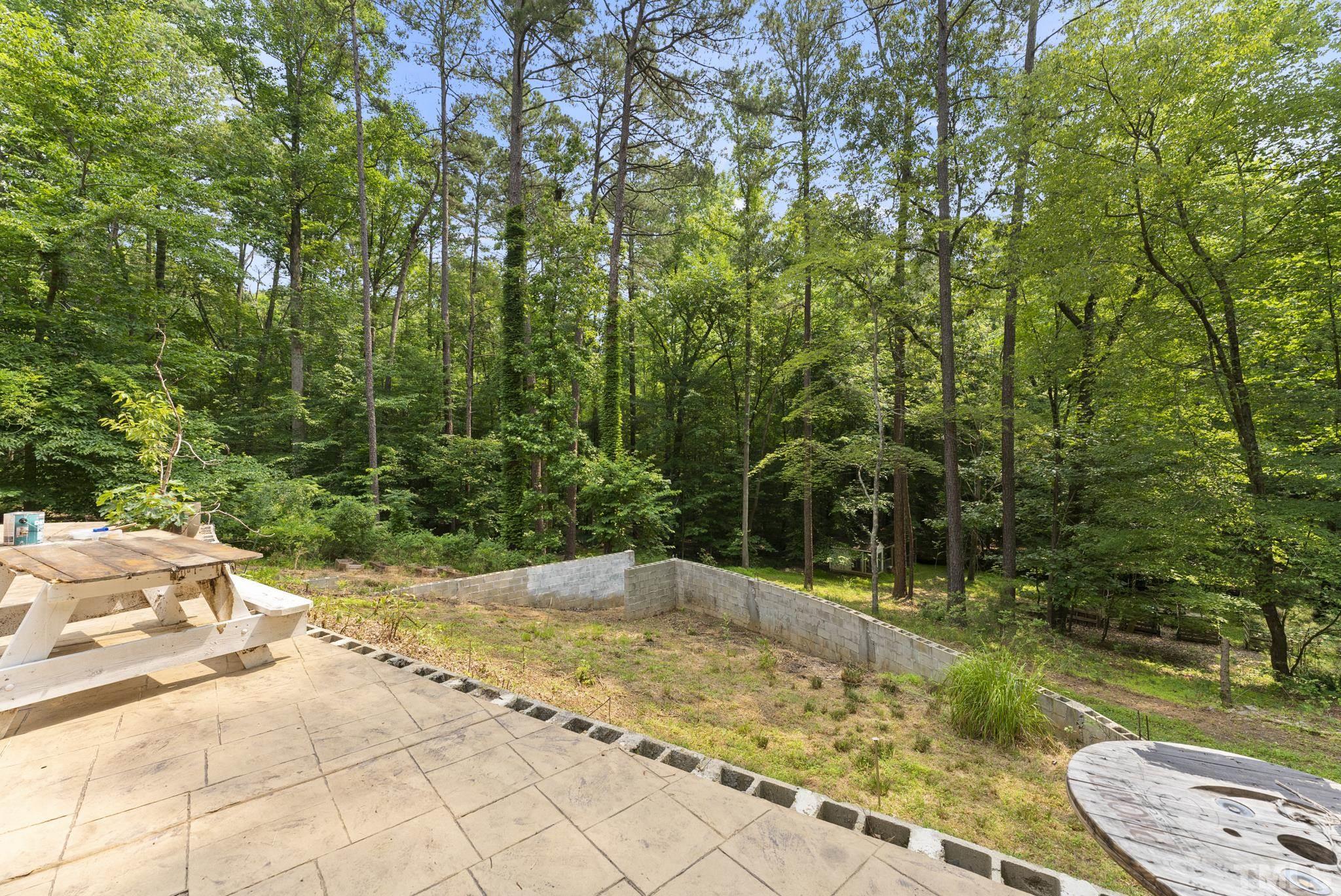 11416 Hickory Grove Church Road Raleigh, NC 27613 - Photo 36 of 40 a view of a backyard