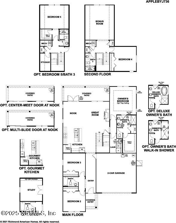 223 Thornberry Way Palm Coast, FL 32164 - Photo 2 of 26 ApplebyJ736_2car_print_6_7_21