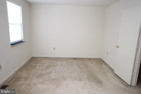 a view of a small space with window