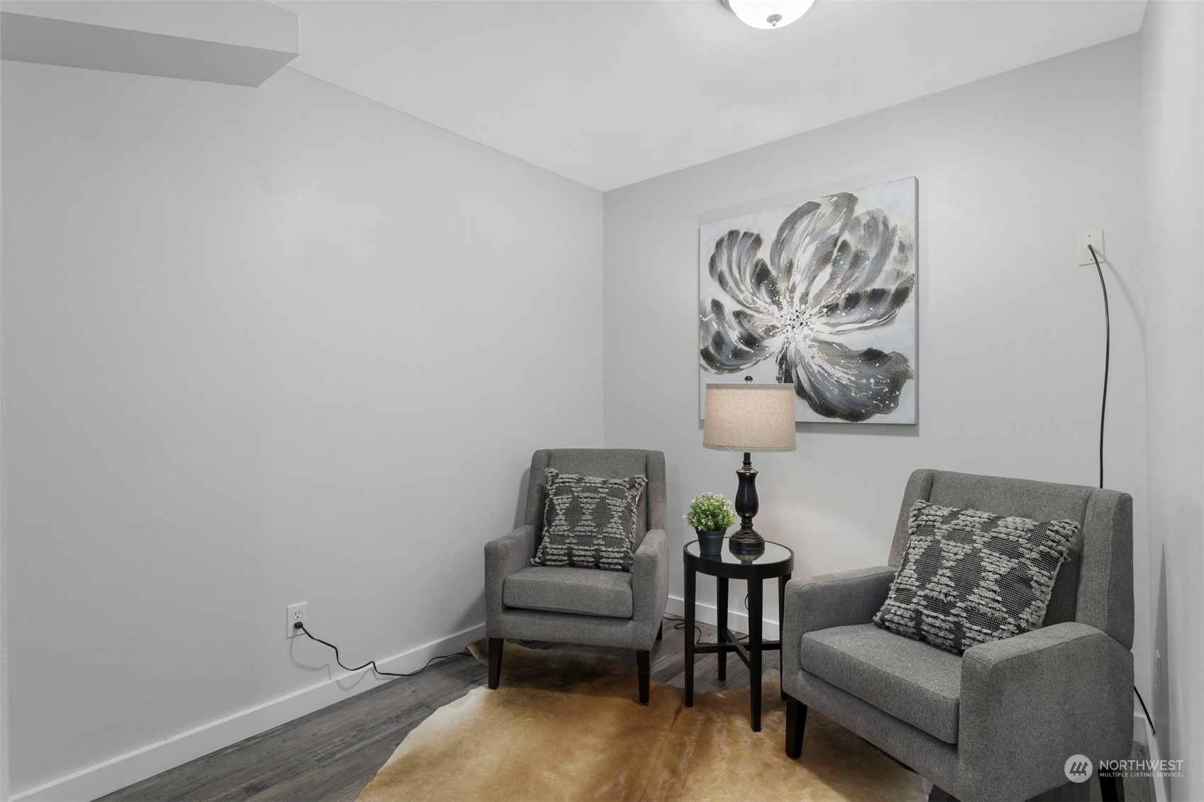 24301 7th Place West Bothell, WA 98021 - Photo 20 of 40 a living room with furniture and a wooden floor