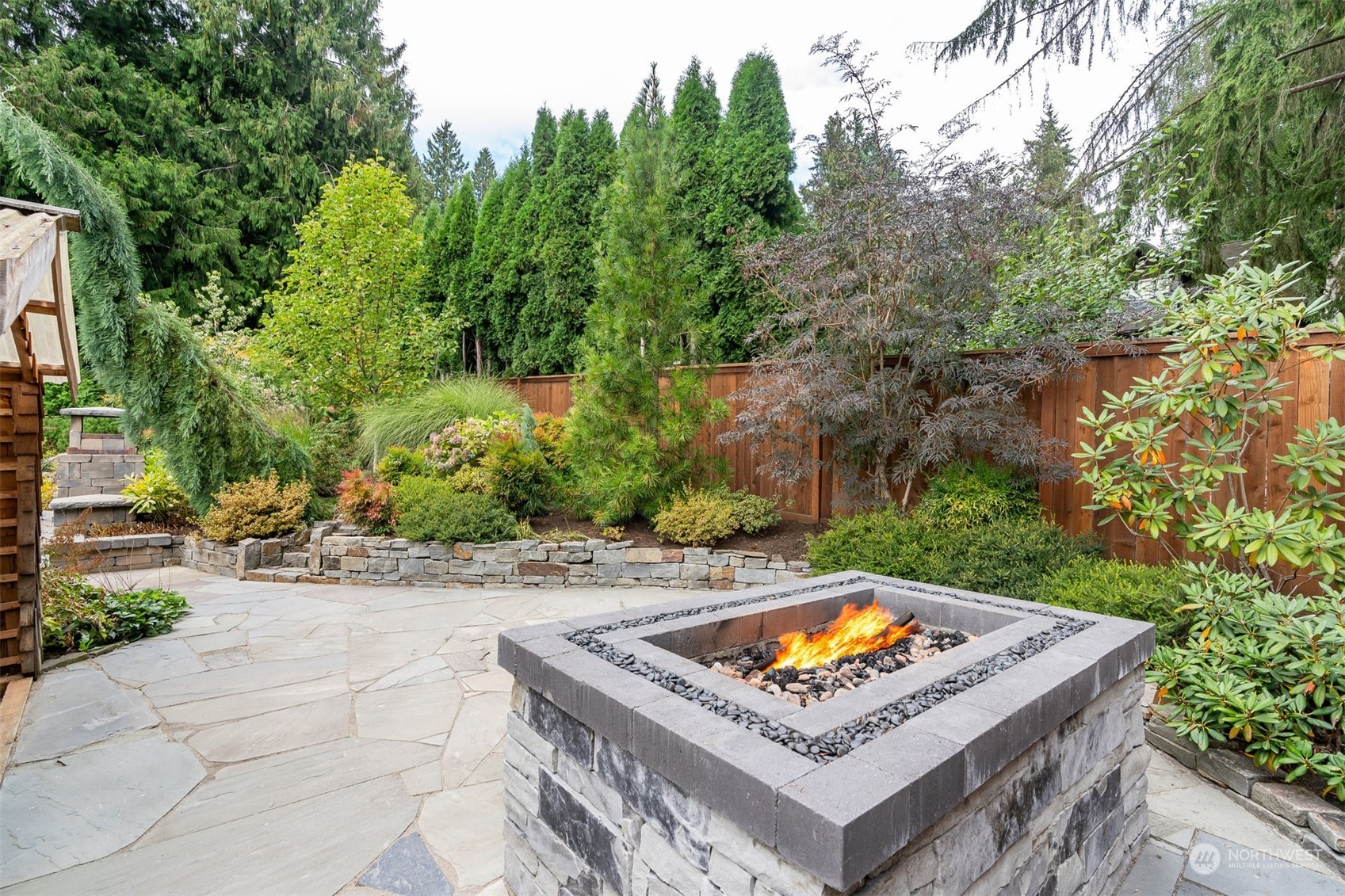 24301 7th Place West Bothell, WA 98021 - Photo 32 of 40 an aerial view of residential house with outdoor space and trees around