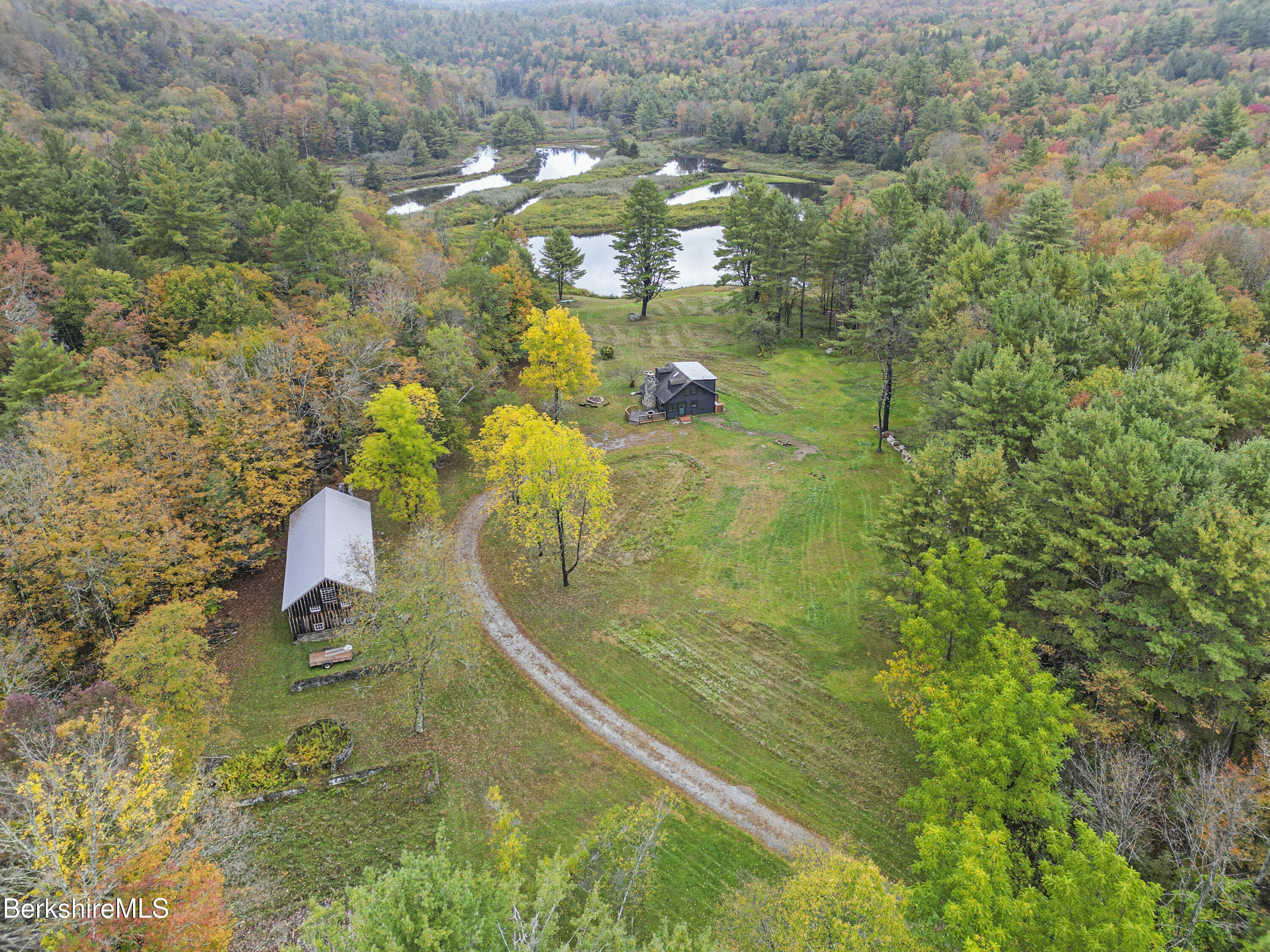 327 Chester Road Becket, MA 01223 - Photo 3 of 49 a view of a lake view