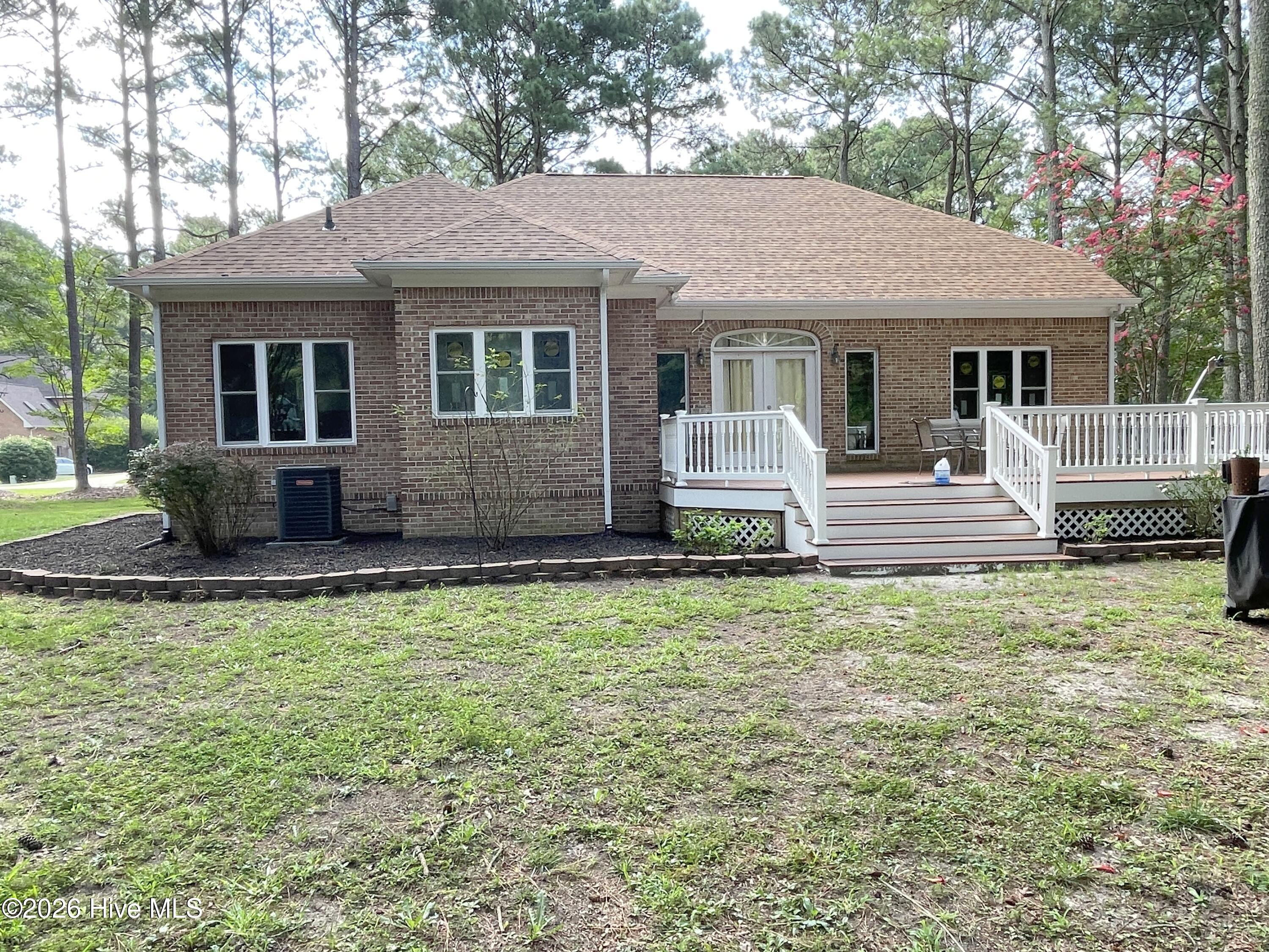120 Croatan Road Hertford, NC 27944 - Photo 5 of 16 rear of home