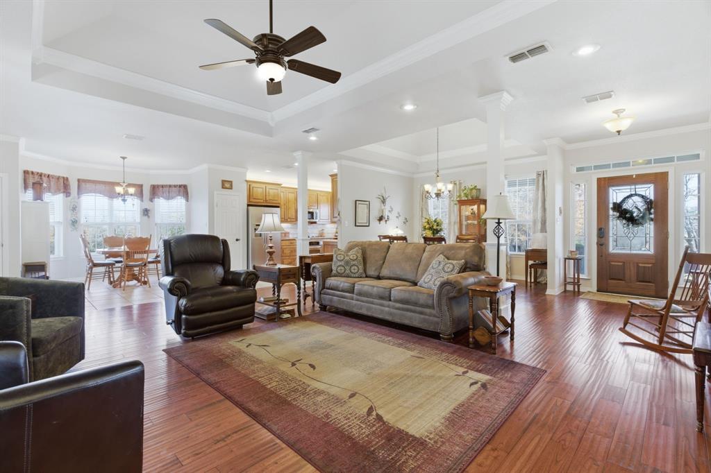 240 Johnson Bend Road Weatherford, TX 76088 - Photo 10 of 40 a living room with furniture