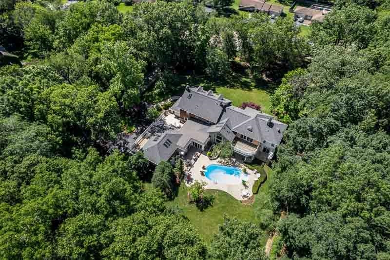 2716 Spring Creek Road Rockford, IL 61107 - Photo 70 of 76 an aerial view of a house with a yard basket ball court and outdoor seating