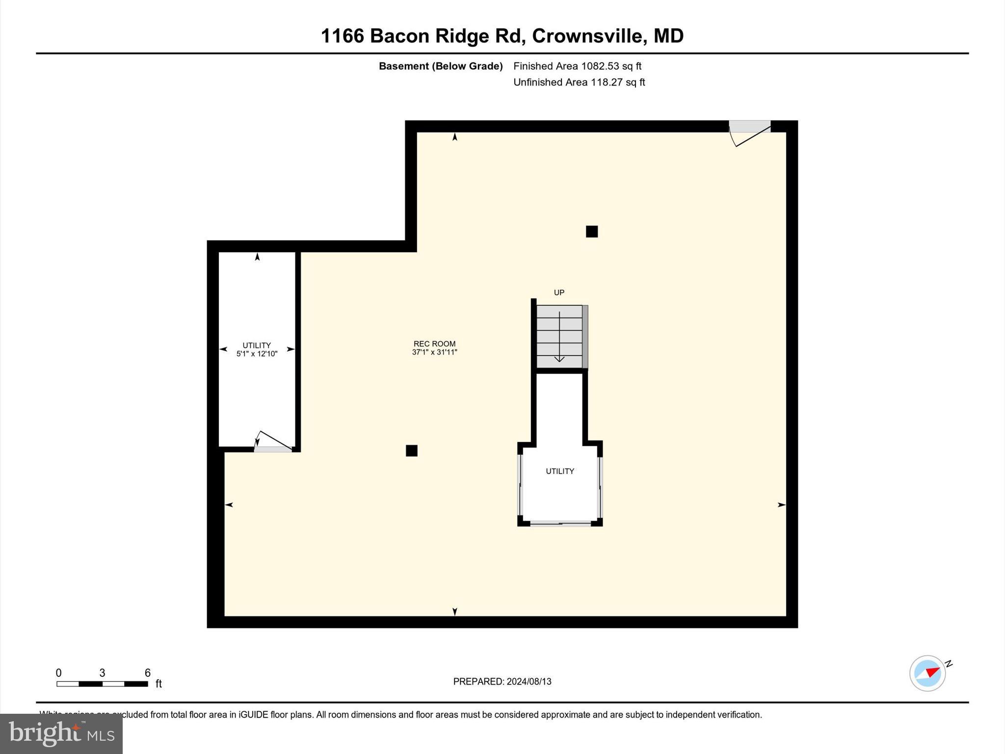 1166 Bacon Ridge Road Crownsville, MD 21032 - Photo 129 of 129 Floor Plan Lower Level