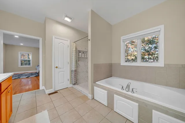 a view of empty room