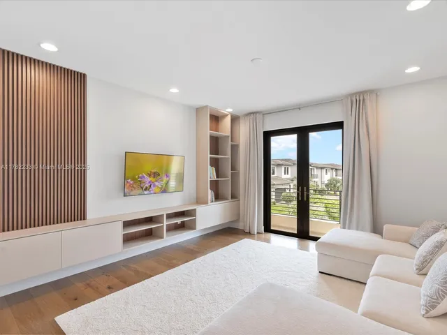 a bathroom with a sink vanity and a mirror