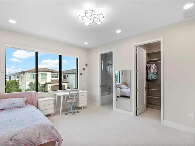 a view of outdoor space with garden