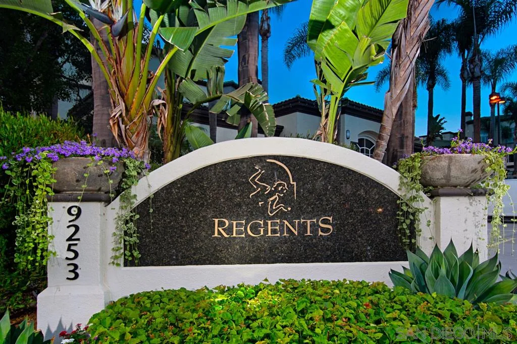 9237 Regents Road, Unit K401 La Jolla, CA 92037 - Photo 3 of 25 a view of a sign of a park