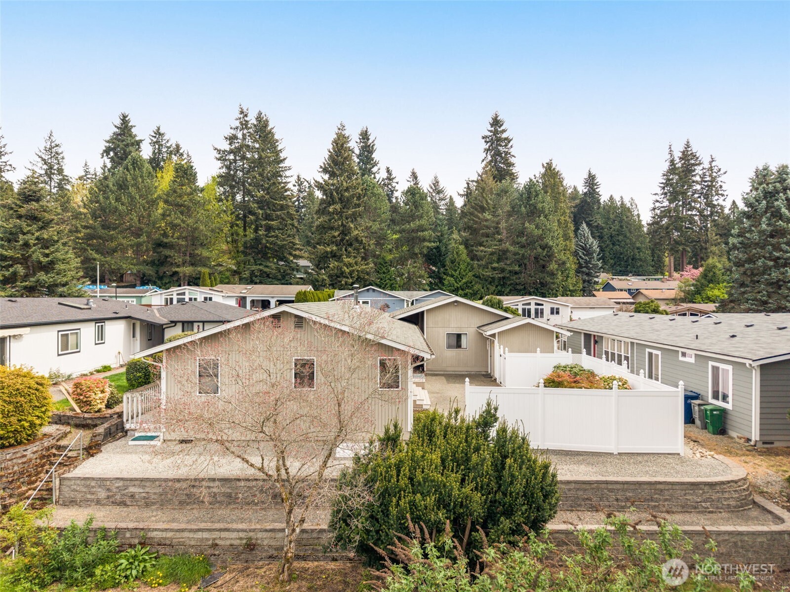 24124 8th Place West Bothell, WA 98021 - Photo 34 of 39 an aerial view of a house with a yard