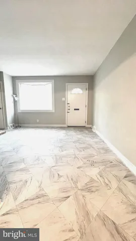 a view of empty room