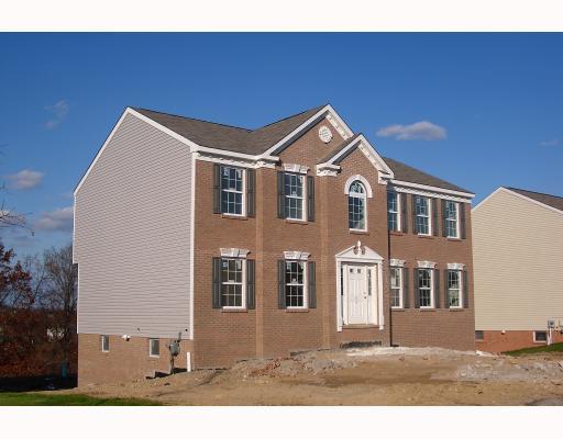 Lot 406 Blue Ridge Drive Coraopolis, PA 15108 - Photo 2 of 3 Exterior Front. Private back yard. Final phase of Crosswinds!
