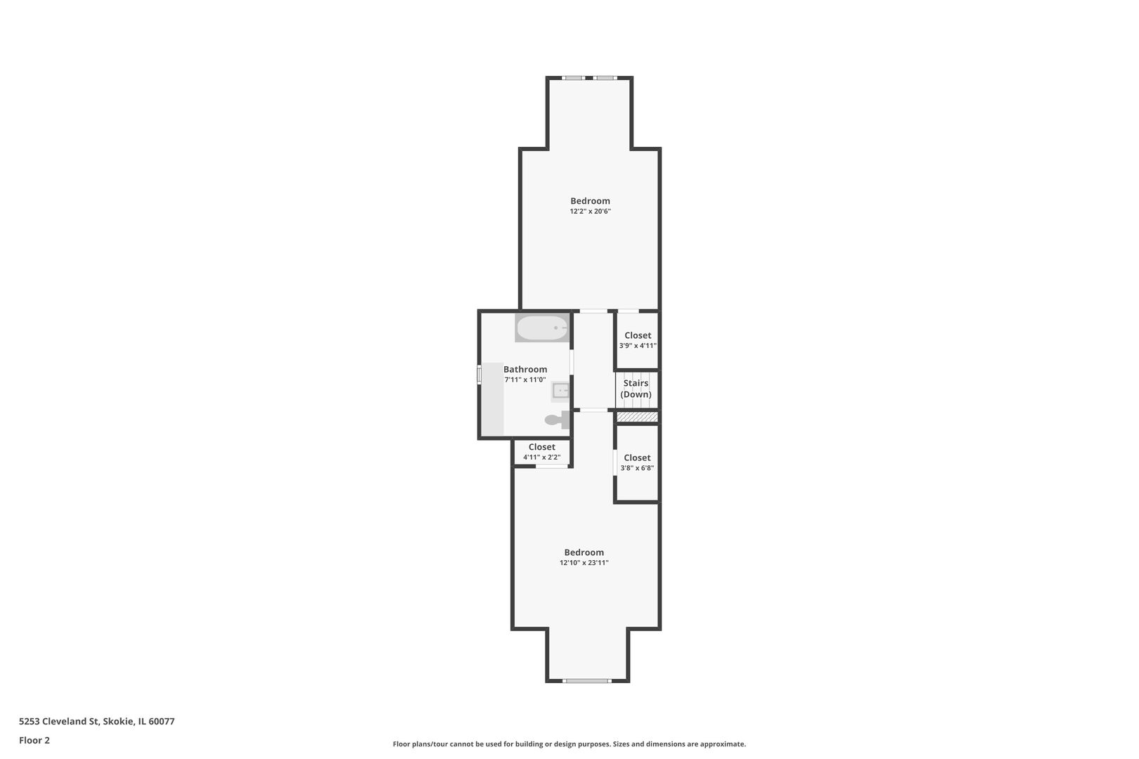 5253 Cleveland Street Skokie, IL 60077 - Photo 53 of 57 a picture of a wall with white walls