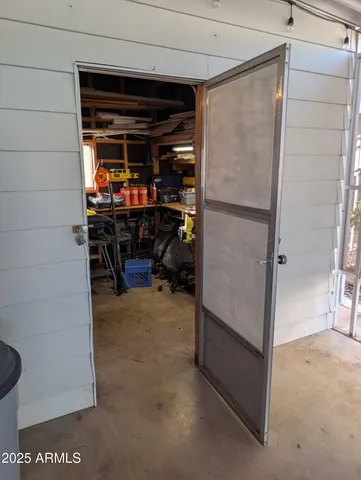 a house view with a outdoor space