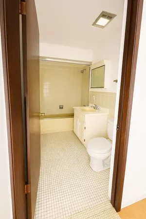 a bathroom with a sink