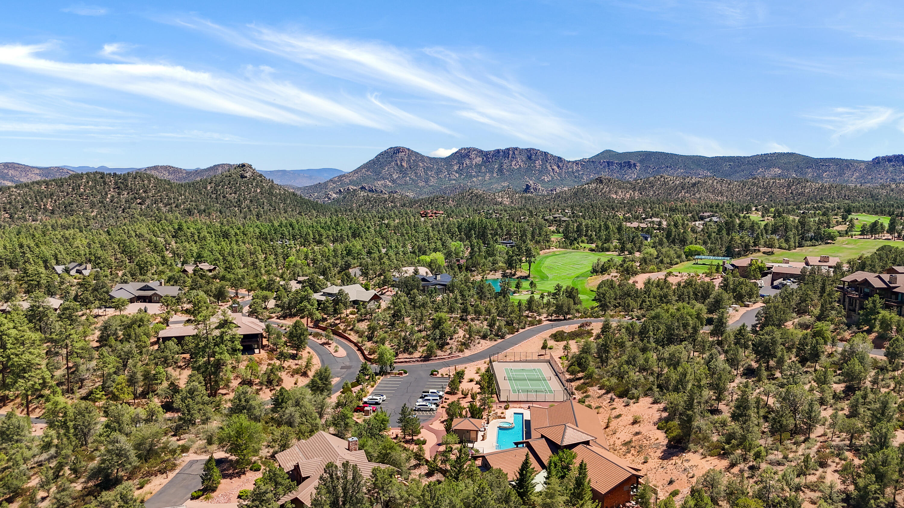 106 South Rim Club Drive Payson, AZ 85541 - Photo 44 of 45 a view of a city with a mountain